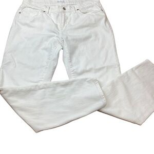 Madewell White Skinny Jeans, 29